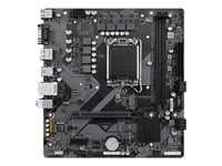 Gigabyte B760m E - 1.0 - Moderkort - Micro Atx - Lga1700-Uttag - B760 Chipuppsättning - Usb 3.2 Gen 1 - Gigabit Lan - Inbyggda Grafiken (Cpu Krävs) - Hd-Ljud (8 Kanaler)