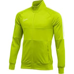 Nike Academy19 Track Jacket Veste Homme, Volt/Blanc/Blanc, FR : M (Taille Fabricant : M)