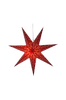 Star Trading Hängande Stjärna Galaxy 60cm Röd
