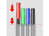 OHP-pen Lumocolor assorteret M 0,8-1mm 317 C6 permanent 6stk/pak