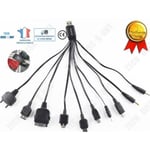 TD multi chargeur USB telephone voiture universel portable cables Golimentation psp samsung nokia Ipod sony LG motorola rapide