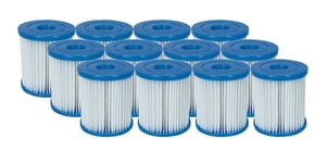 Filter för filterpump Typ II - set om 12 Bestway 58094