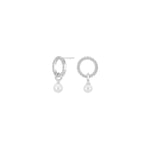 Nordahl Andersen Joanli Nor Lisbethnor Sterling Silver Stiftörhängen Med Sötvattenspärlor Och Zirconia 30453690900