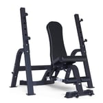 Weights Bench, Adjustable Benches Weight table multifunctional weight bench barbell bed bench press squat rack house dumbbell bench Benches (With barbell stool) ( Color : Black , Size : 147*74*50cm )