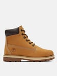 Timberland Courma Kid Leather Traditional6In Boot, Brown, Size 1 Older
