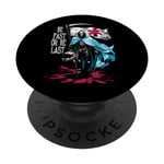 Be Fast Or Be Last – Spooky Grim Reaper Racer Racing Lover PopSockets PopGrip Interchangeable