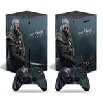 Kit De Autocollants Skin Decal Pour Console De Jeu Xbox Series X Corps Complet The Witcher 3, T1tn-Seriesx-4889