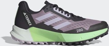 Adidas Adidas Terrex Agravic Flow Trail Running Shoes 2.0 Juoksukengät PRELOVED FIG / SILVER DAWN / SEMI GREEN SPARK