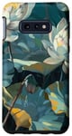 Galaxy S10e Lotus Flowers Oil Painting style Art Design Case