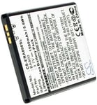 Kompatibelt med Sony Ericsson Xperia Arc S, 3.6V (3.7V), 1500 mAh