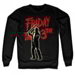 Hybris Friday The 13th - Jason Voorhees Sweatshirt (S,Black)