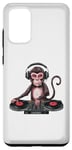 Galaxy S20+ Monkey Dj Headphones Funny Monkey For Men Women Kids Case