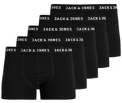 JackandJones 5-pack svarta boxershorts barn (152)