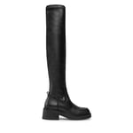 Over-knee boots Bronx High boots 14290-G Black 01