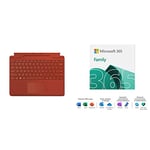 Microsoft Surface Pro Signature Keyboard Poppy Red 365 Family | Download