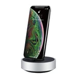 Just Mobile  iPhone Laddningsstativ Lightning HoverDock Svart Silver