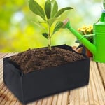 JARDINIERE - BAC A FLEUR Fafeicy Plant Grow Bag Légume Fraise Plantation Rectangle Sac Jardin Plante Fleur Pépinière Planteur