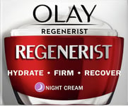 Olay Regenerist Night Face Cream, Unique Formula,  Vitamin B3 & Niacinamide 50ml
