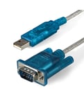 StarTech.com Câble adaptateur USB vers série DB9 de 90 cm - Alimentation