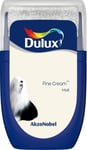 Dulux Walls and Ceilings Tester Paint, Fine cream Matt, 30 ml