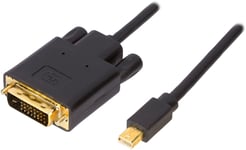 Mini DisplayPort to DVI-D cable, ma-ma, 1m, black