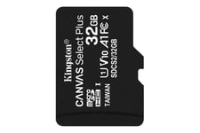 Kingston Canvas Select Plus - flashhukommelseskort - 32 GB - microSDHC UHS-I