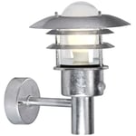 Lønstrup 22 Hage Lampe w/Sensor Galvanised - Nordlux