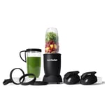 nutribullet Pro 900 Watt, Blender Électrique, Hachoir, puissance de 900w, verres de 900 ml et 700ml, noir mat, NB910MAB
