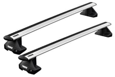 Thule WingBar EVO Peugeot 508 4-dr sedan 2011-2018 integrerad reling / flush rails - Takräcke / Lasthållare