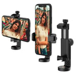Tripod Cell Phone Mount Adapter, Anozer Universal Smartphone Tripod Mount with Cold Shoe, 360°Rotatable Phone Holder, Fits Tripod, Monopod & Selfie Stick, Compatible with iPhone, Samsung & All Phones