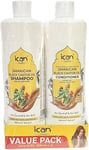 Ican London Jamaican Castor Oil Anti-Dandruff & Itch Relief Formula Shampoo & Su