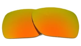 NEW POLARIZED CUSTOM FIRE RED LENS FOR OAKLEY PORTAL X SUNGLASSES