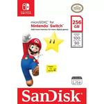 SANDISK Class 10 microSDXC 256GB UHS-I U3-100Mb Memory Card for Nintendo Switch
