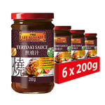 Lee Kum Kee Gluten Free Teriyaki Sauce, Vegan, 200 g (Pack of 6)