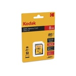 KODAK Carte Mémoire Micro SD - 128GB, Classe 10, Haute Performance, avec Adaptateur