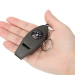Multifunktion 4 i 1 Visselpipa Kompass Förstoringsglas Termometer Grön one size