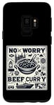 Coque pour Galaxy S9 No Worry Beef Curry -----