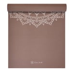 GAIAM CINNAMON  MARRAKESH YOGA MAT 5MM CLASSIC PRINTED