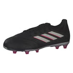 adidas Boy's Copa Pure.1 Fg J Sneaker, Core Black Zero Met Team Shock Pink 2, 10 UK