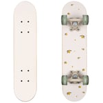 Konges Sløjd Skateboard Lemon | Beige | 01