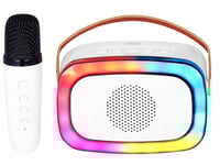Trevi Xr 8A01 Mini Party, 10 W, Kabel & Trådlös, Usb Type-C, Vit, Universal, Mp3