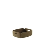 Muuto - Restore Tray Brown Green Muuto