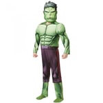 Hulk Childrens/Kids Deluxe Muscles Costume - 3-4 Years