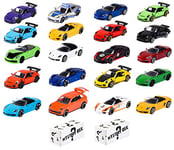 Majorette - Porsche Discovery Pack 20+2 - 22 Véhicules en Métal - Echelle 1/64ème - Collection Porsche -212058601