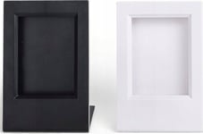 Ramka Loveinstant 2X Ramka + Pudełko Na Zdjęcia Do Fujifilm Instax Mini 12 11 9 8 7S 70 90 50 40 Evo Liplay Link 2 Se / Biała I Czarna