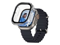 Panzerglass Snappie - Skydd Främre Hölje För Smartwatch - Helkropp, Klumpig - 100 % Återvunnet Polykarbonat, 100 % Återvunnet Termoplastpolyuretan (Tpu), Allerglas (Mikrofraktur2023), Pet (Polyethylene Terephthalate) - Transparent - För Apple Watch