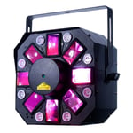 American DJ Stinger II 3-in-1 LED Lighting Effect Moonflower Strobe & Laser FX
