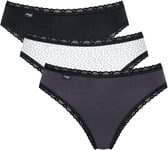 Sloggi 24/7 Weekend Tai Briefs Women's Knickers Underwear 3 Pack Size 16 UK