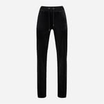 Juicy Couture Del Ray Velour Pant - Black