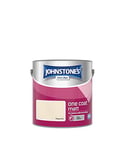 Johnstone's One Coat Matt Emulsion Paint - Magnolia 2.5L